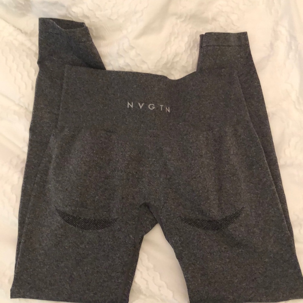NVGTN Black speckled leggings. Never worn!